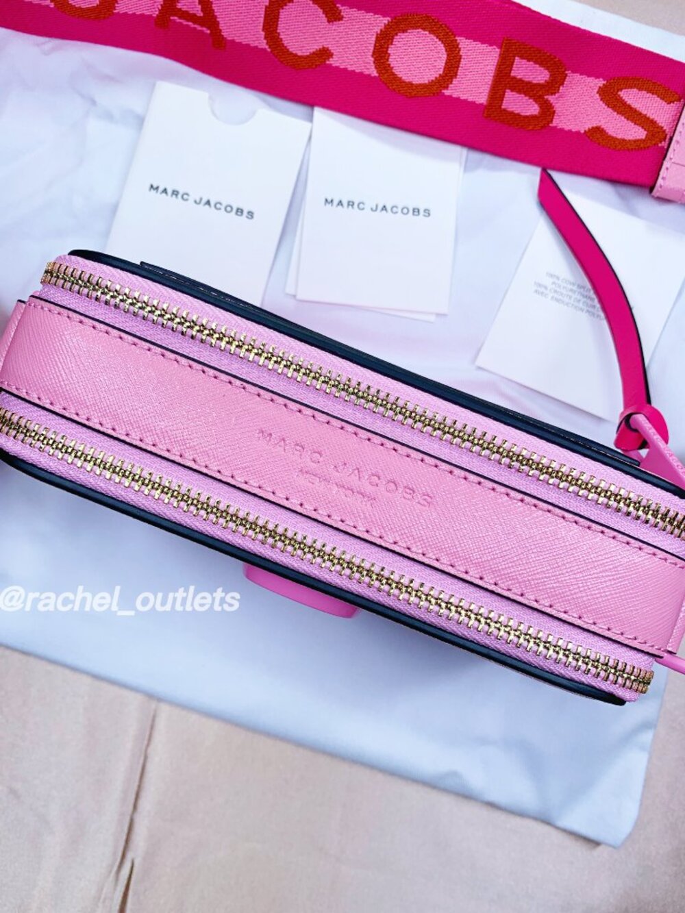 Marc Jacobs The Mixed Media Snapshot Crossbody Bag - Picture 4 of 9
